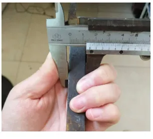 9/16 × 5-1/2 '' রেলওয়ে কুকুর স্পাইক রেল পেরেক