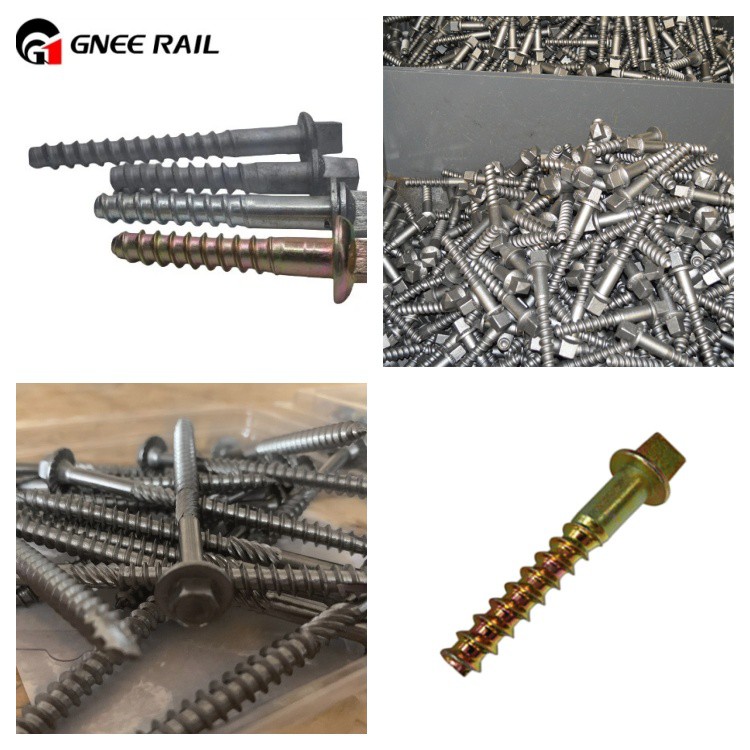UIC ISO SS35 Rail Sleeper Screw Spike UIC ISO SS35 Rail Sleeper Screw Spike
