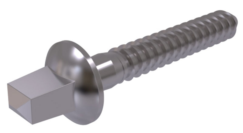 Q235 Ss35 Sleeper Screw Spikes